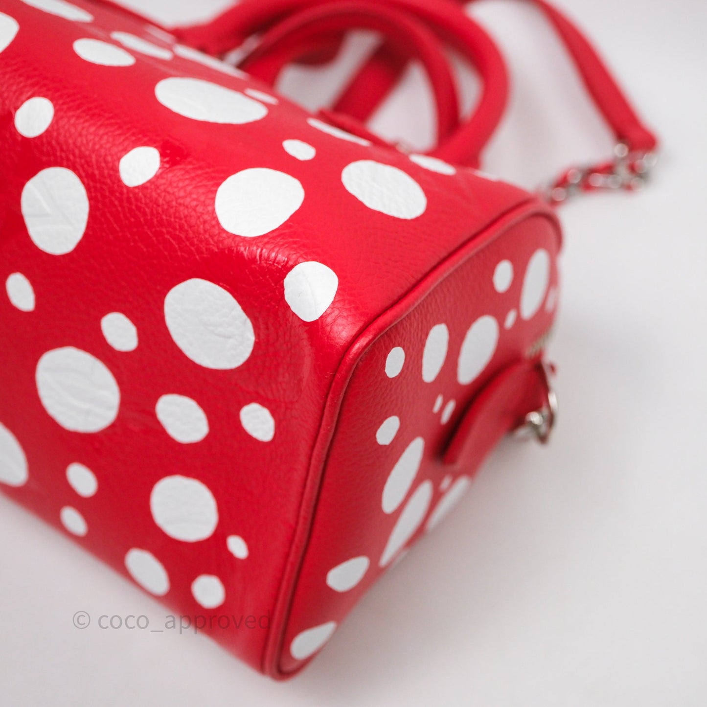 Louis Vuitton x Yayoi Kusama Speedy Bandoulière 20 Red