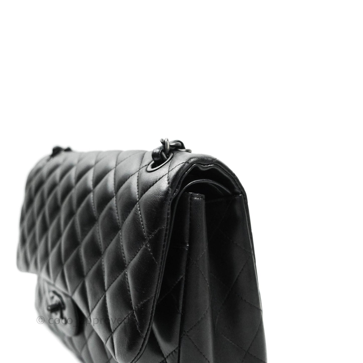 Chanel Jumbo Double Flap So Black Lambskin