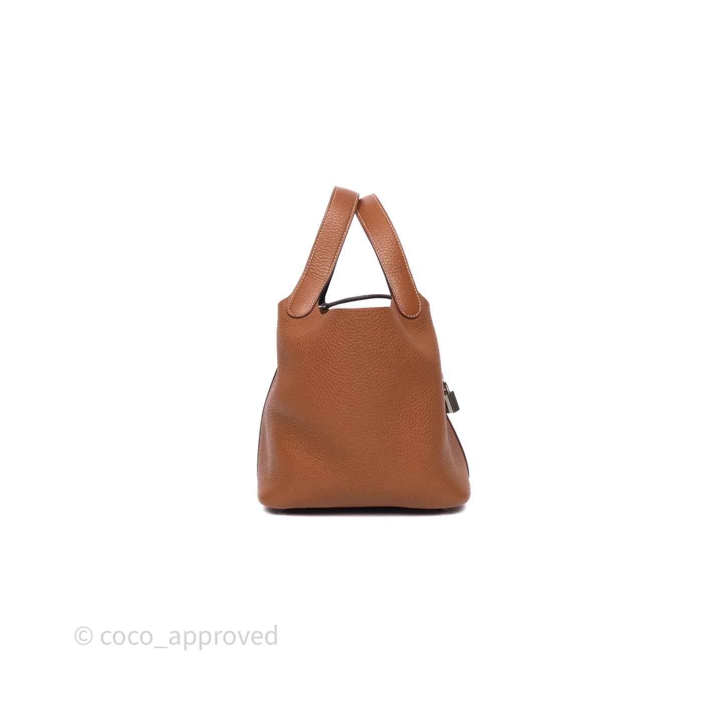 Hermès Picotin Lock 18 Gold 37 Clemence/ Ebene 46 Swift Palladium Hardware