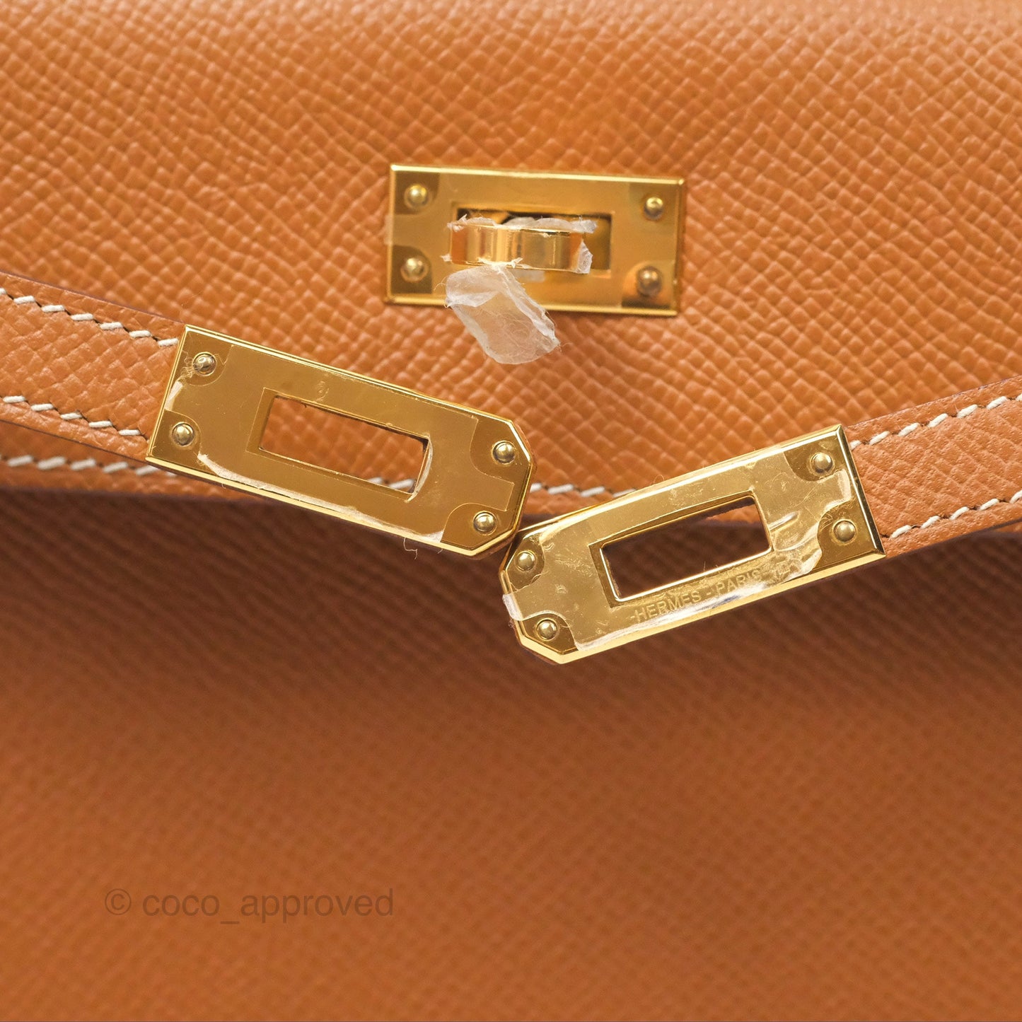 Hermès Kelly 25 Sellier Gold 37 Epsom Gold Hardware