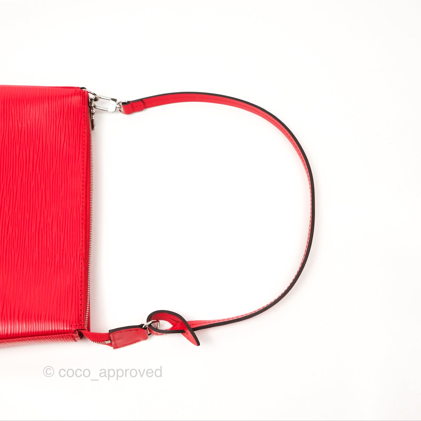 Louis Vuitton Epi Pochette Accessories NM Red