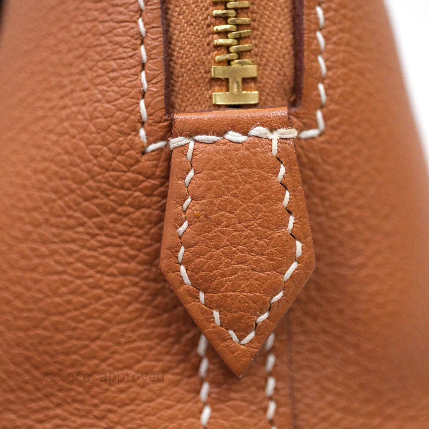 Hermès Bolide Mini 1923 Gold Evercolor Gold Hardware