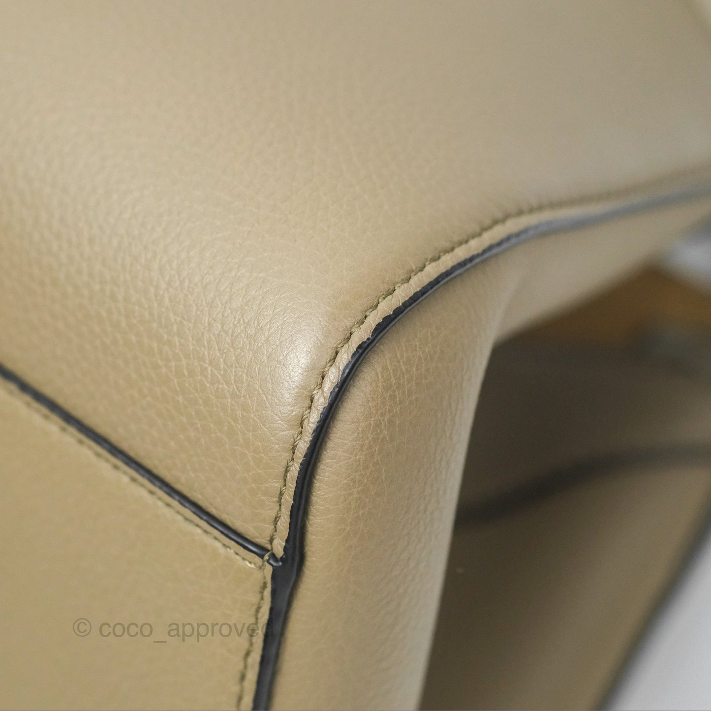 Loewe Hammock Nugget Bag Neutral Grained Leather