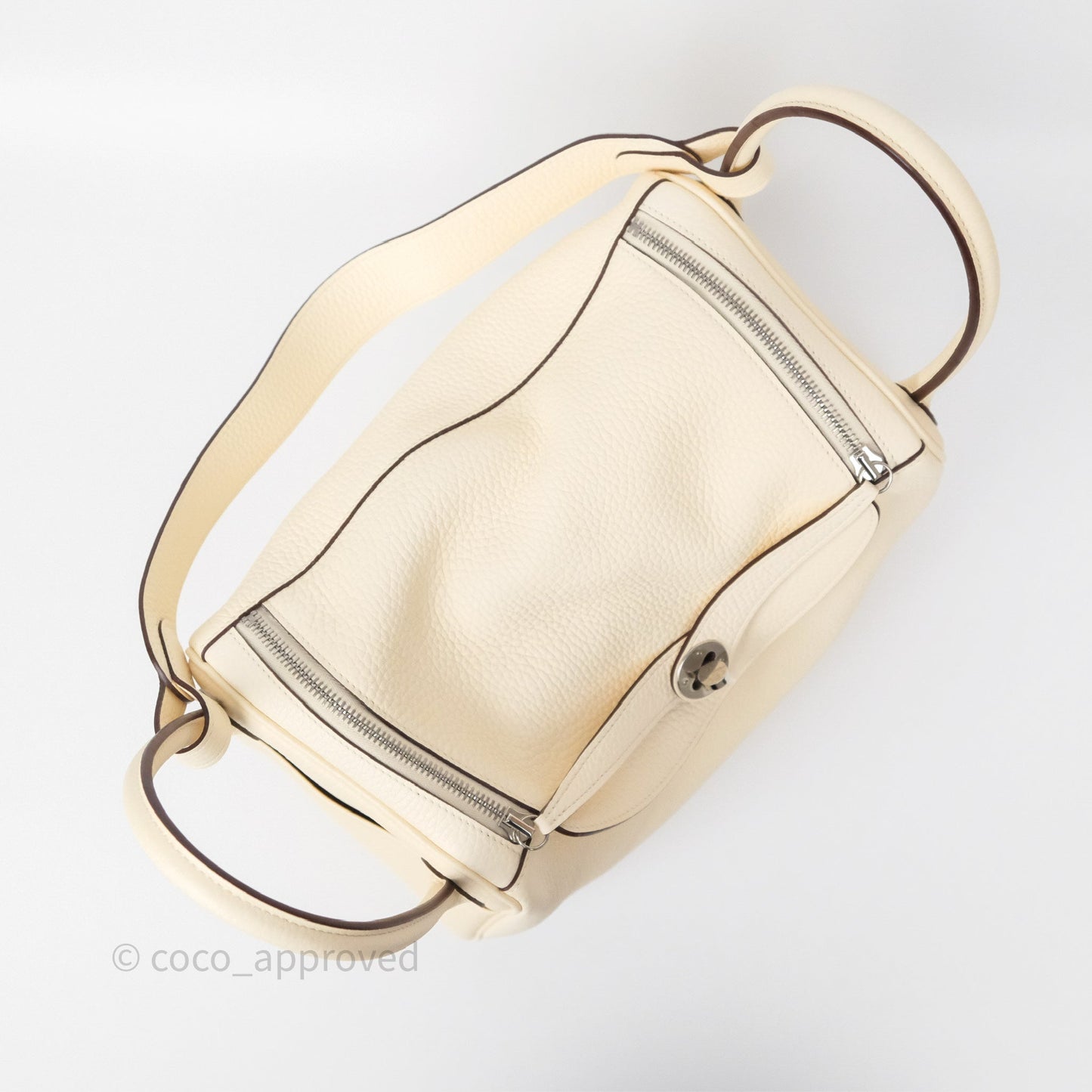 Hermès Lindy 30 Nata I2 Clemence Palladium Hardware