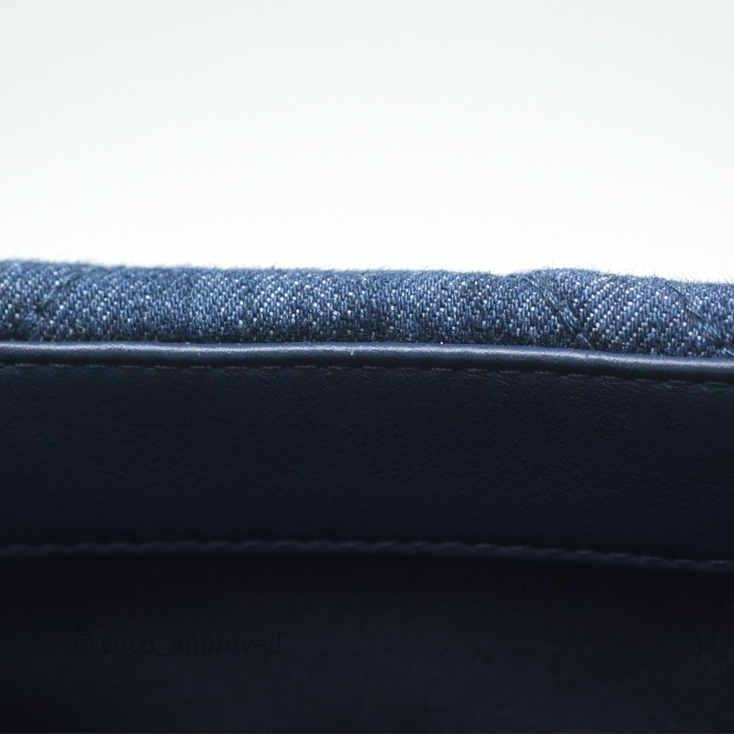 Chanel 19 Small Denim Fabric Mixed Hardware 22P