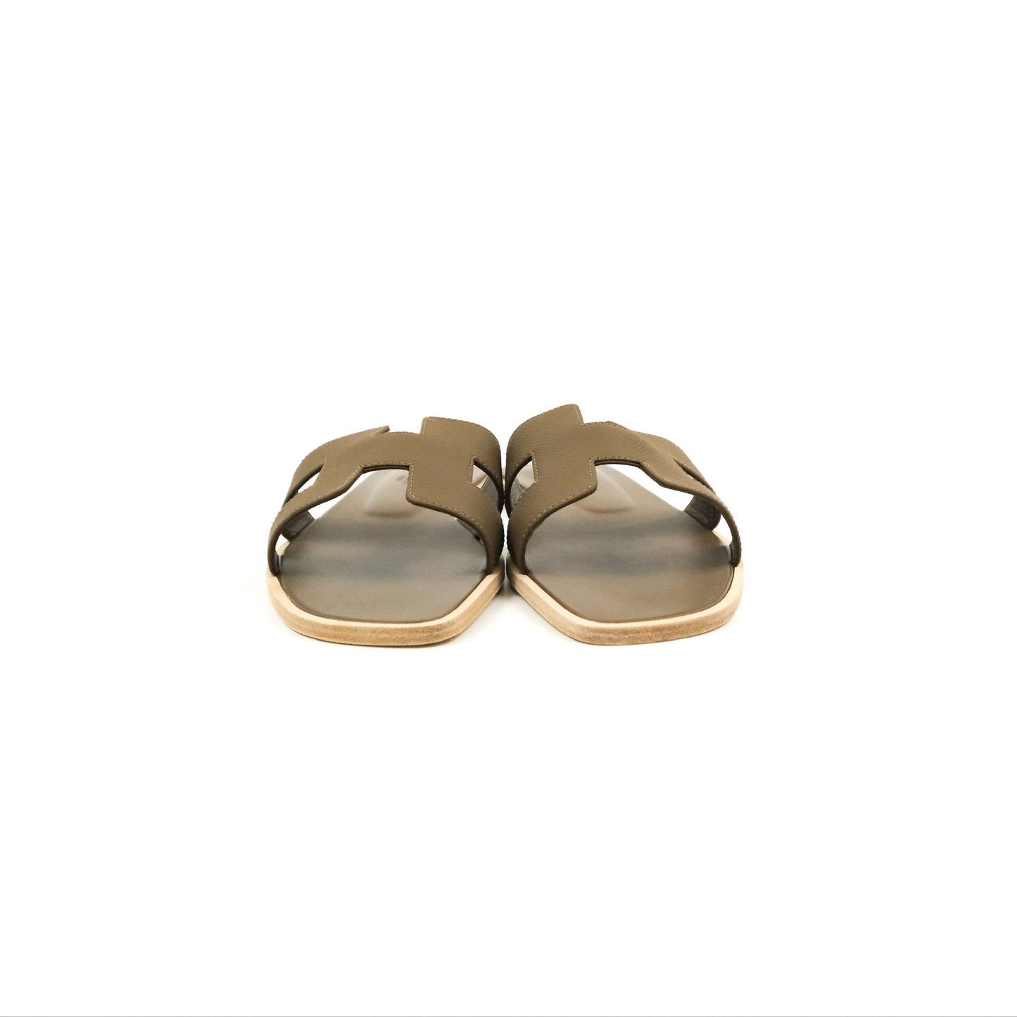 Hermès Oran Sandals in Epsom Size 40