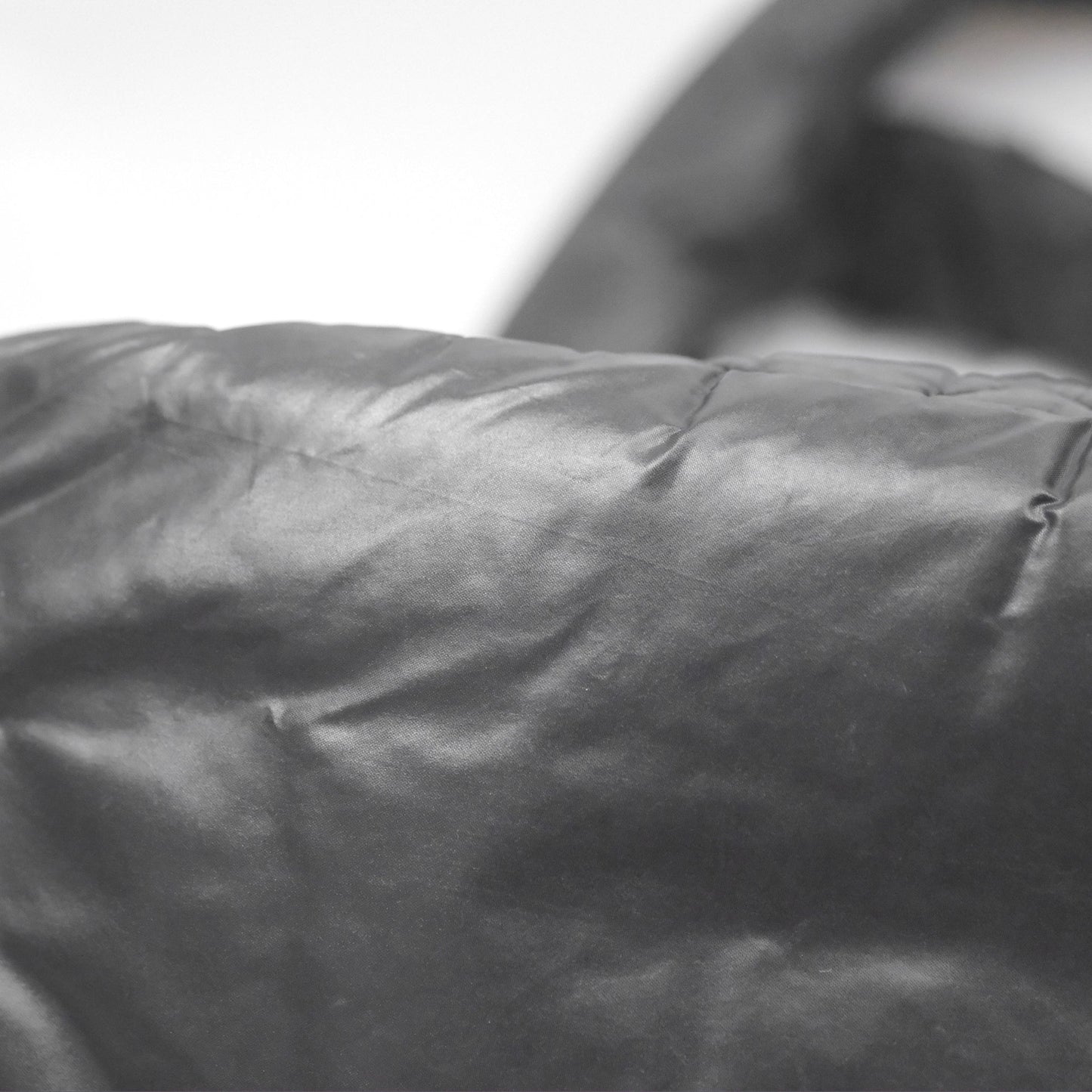 Chanel Coco Cocoon Tote Bag PM Black Nylon