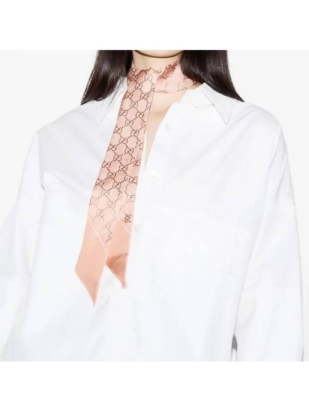 Luxury Gucci Trending 2025 GG silk neck bow 812250 3G001 5872
