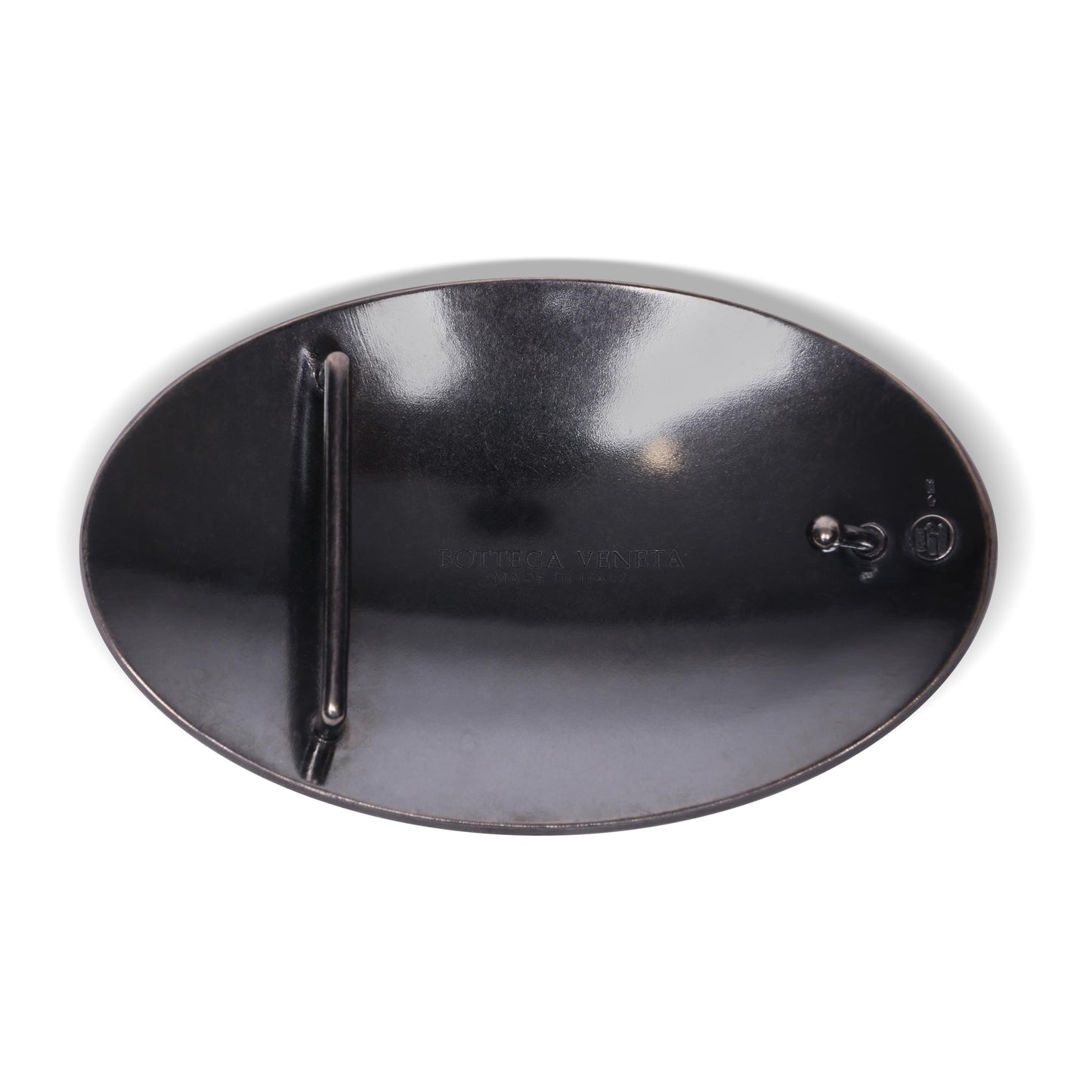 Luxury Bottega Veneta Silver Belt Buckle