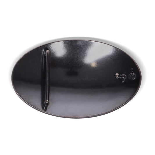 Luxury Bottega Veneta Silver Belt Buckle