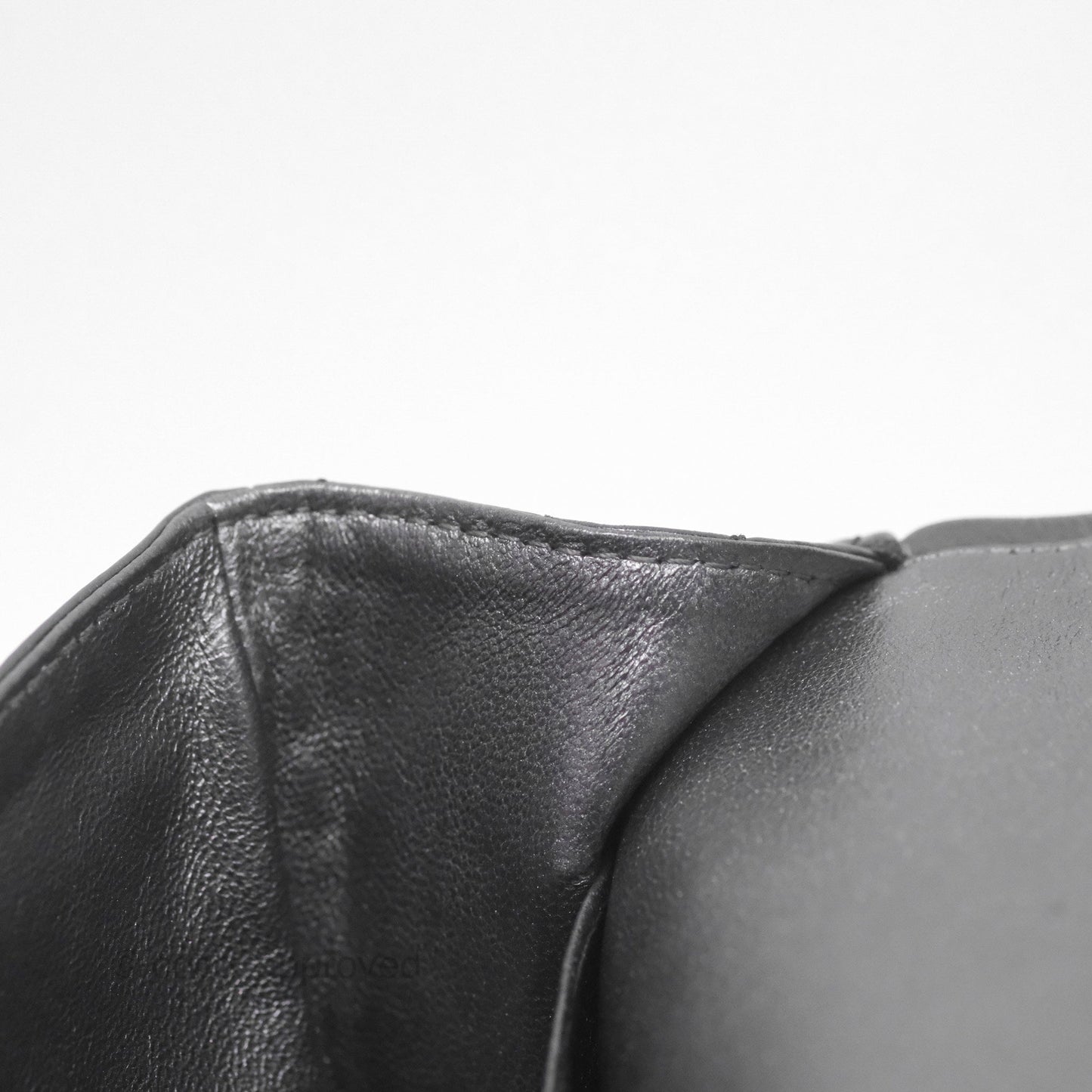 Chanel 228 Reissue Flap Quilted Black Crumpled Calfskin Ruthenium Hardware