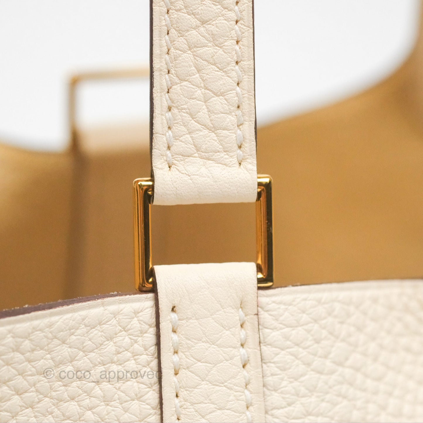 Hermès Picotin Lock 18 Nata I2 Taurillon Clemence Gold Hardware
