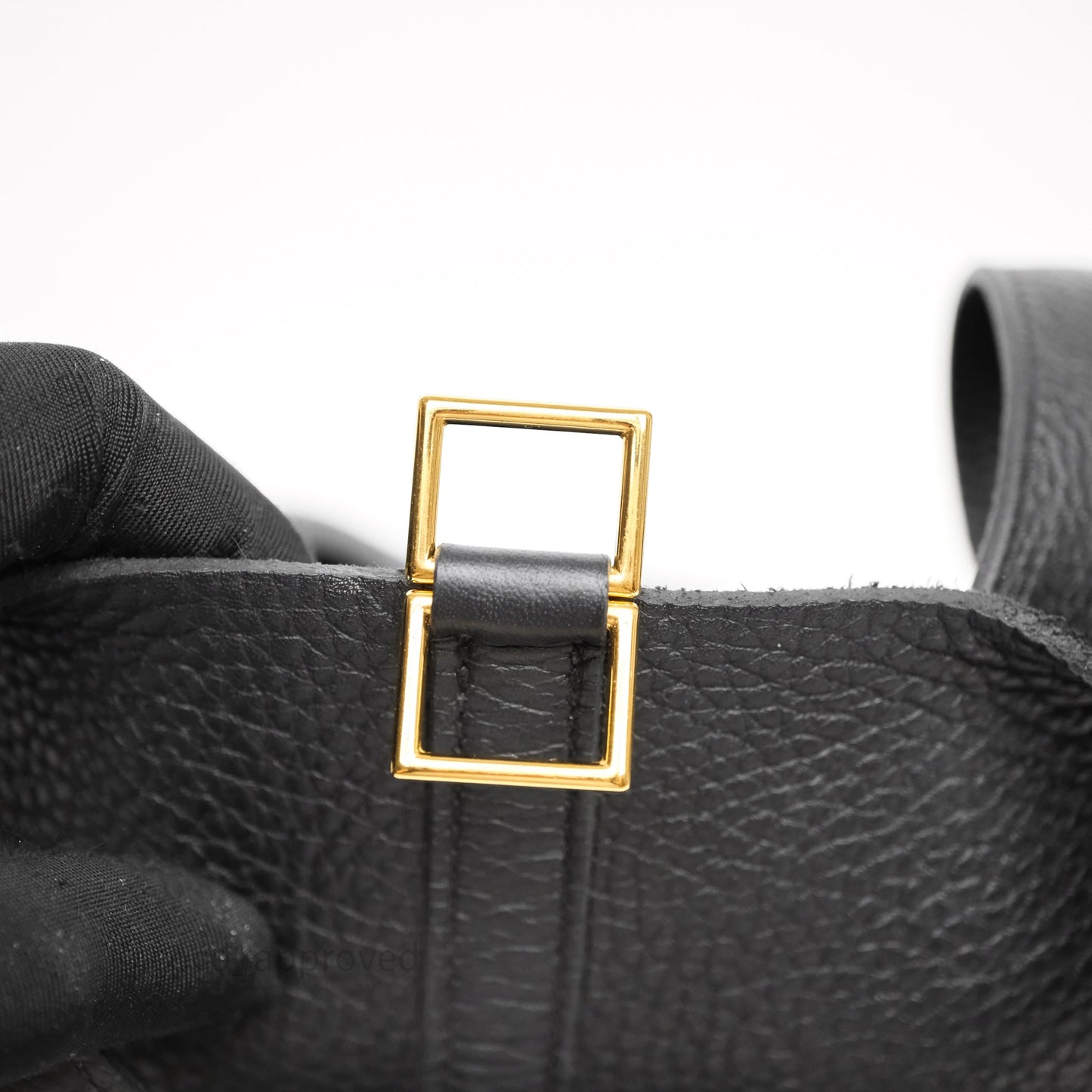 Hermès Picotin Lock 18 Noir Black 89 Clemence Gold Hardware