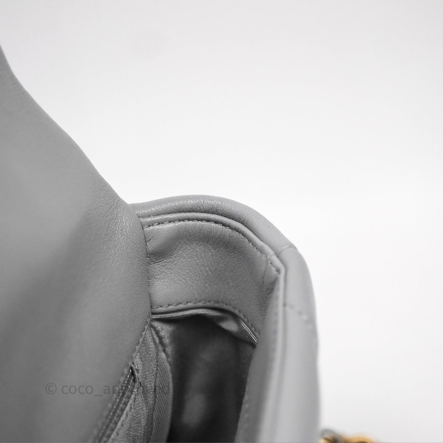 Chanel 19 Small Grey Mixed Hardware