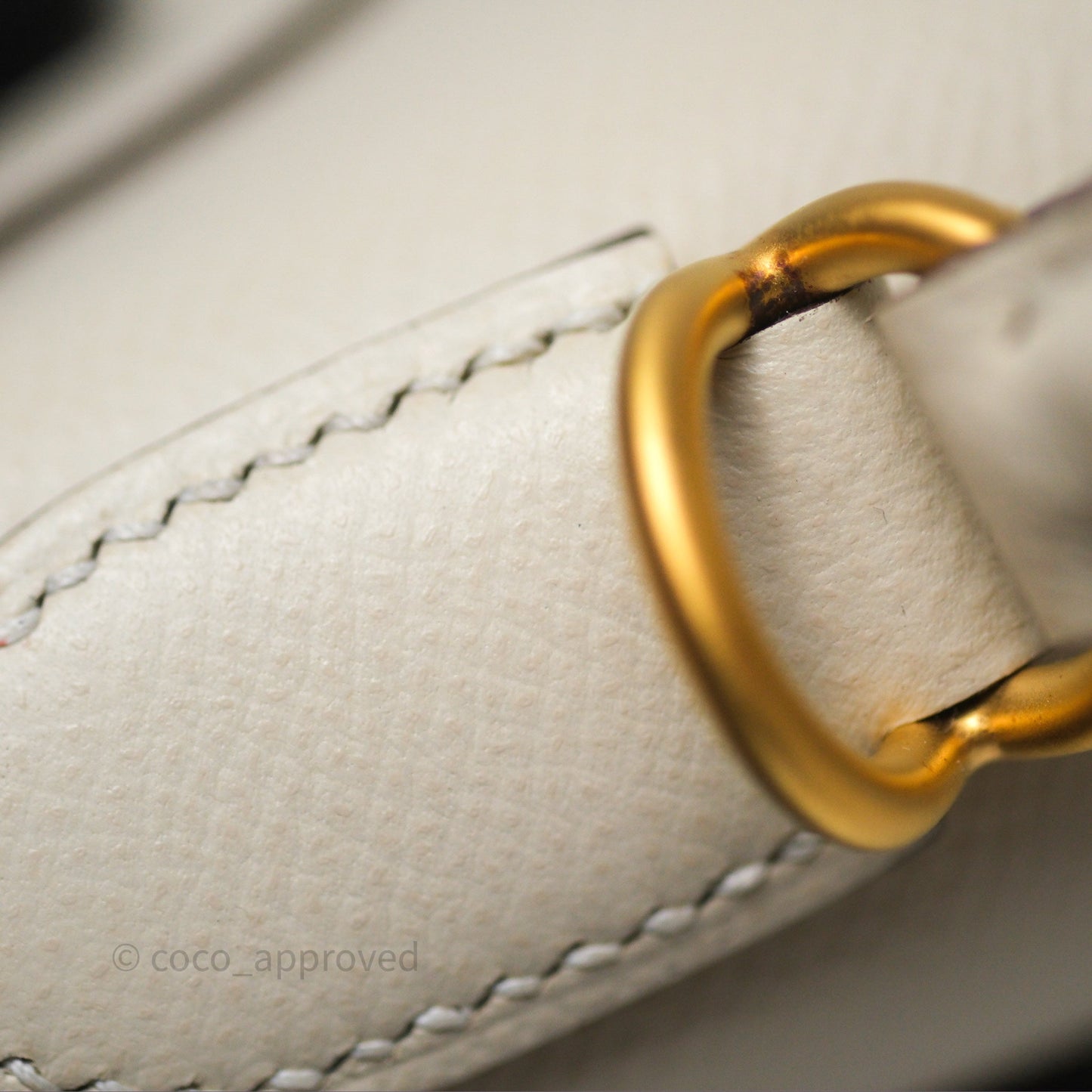 Hermès HSS Sellier Kelly 28 Craie 10 / Amber 9D Epsom Brushed Gold Hardware