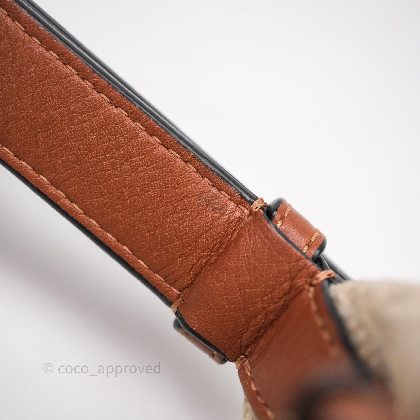 Loewe Top Handle Cubi Bag Anagram Jacquard