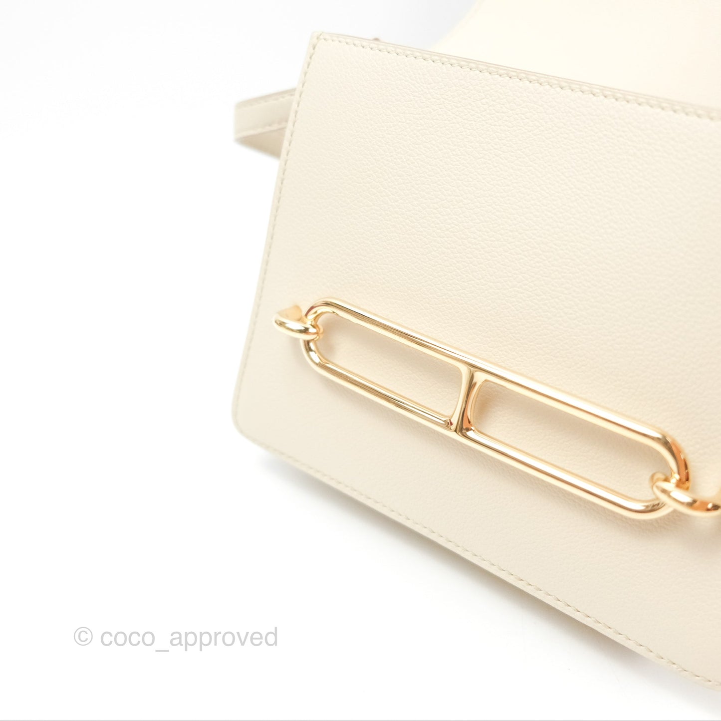 Hermès Roulis Mini 18 Beton Evercolor Permabrass Hardware