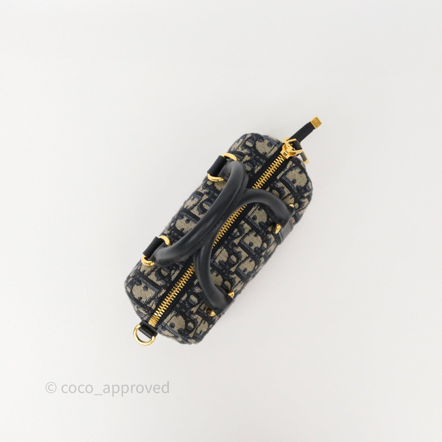 Dior Groove 17 Nano Bag Blue Dior Oblique Jacquard