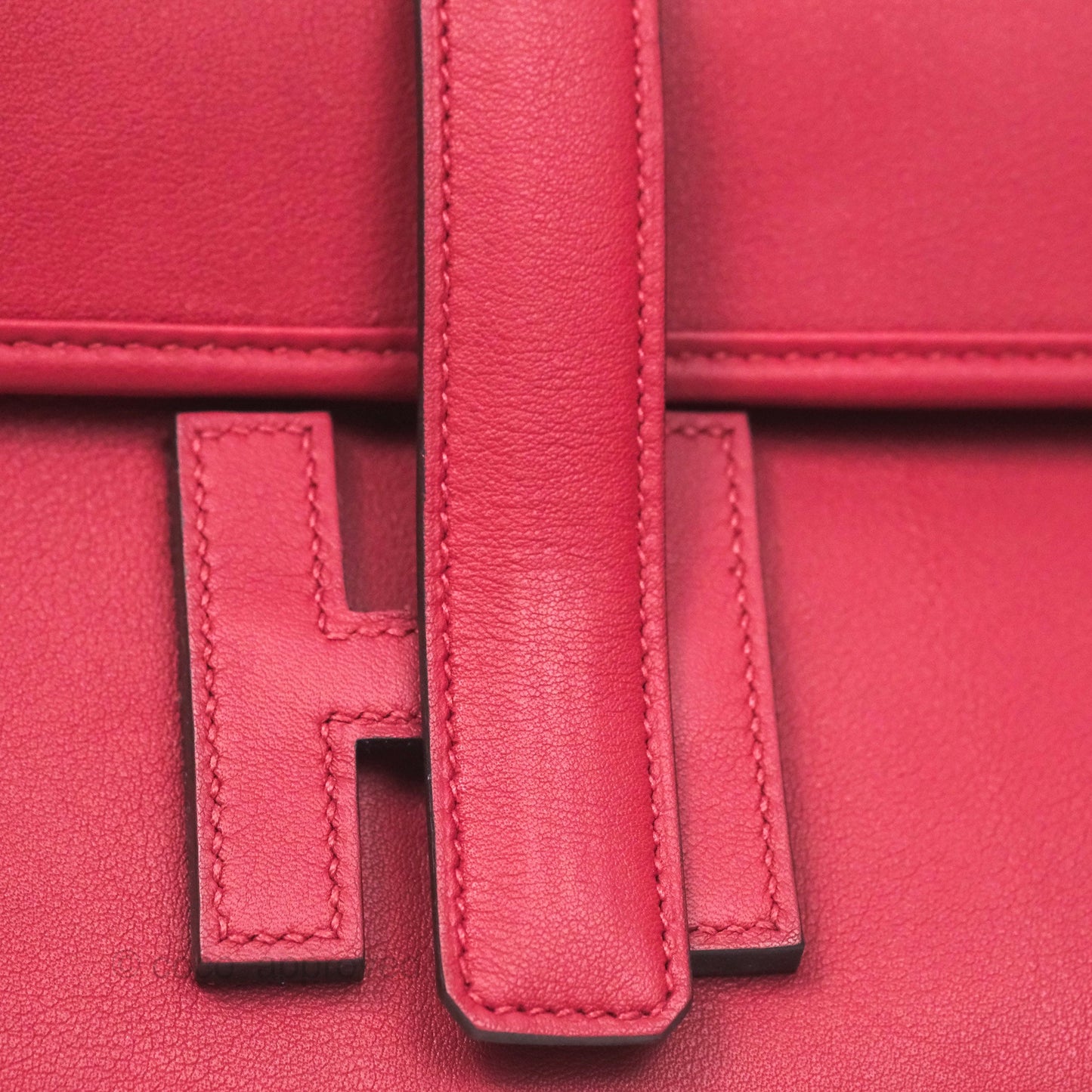 Hermès Jige Elan 29 Clutch Rouge Garance