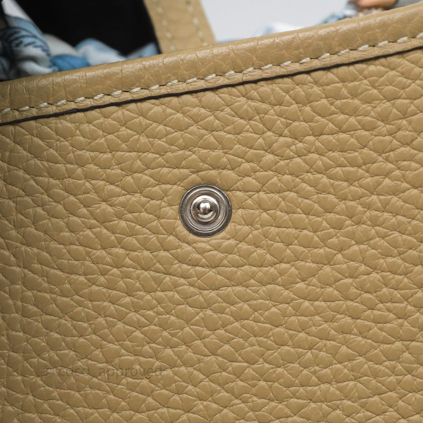Hermès Mini Evelyne 16 Trench Clemence Palladium Hardware