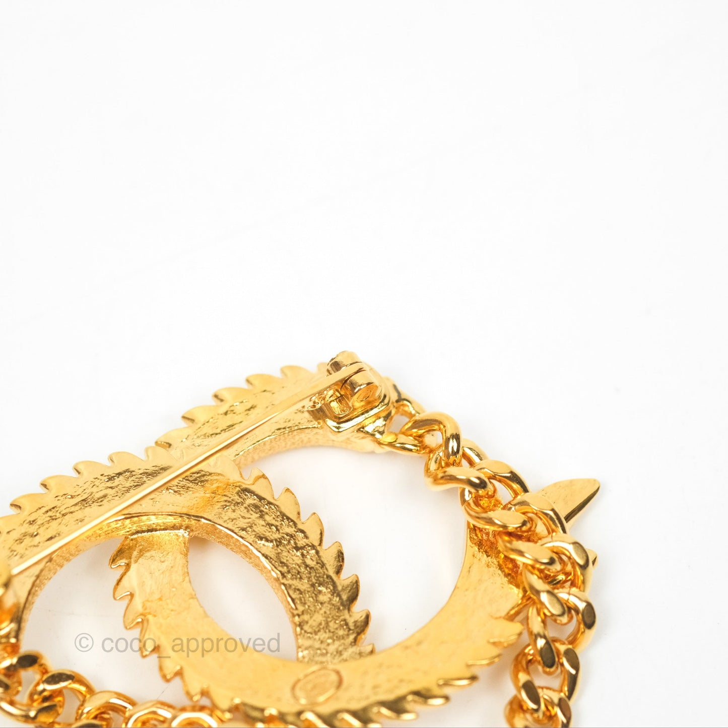 Chanel CC Dragon Chinese New Year Edition Brooch Gold Tone 24C