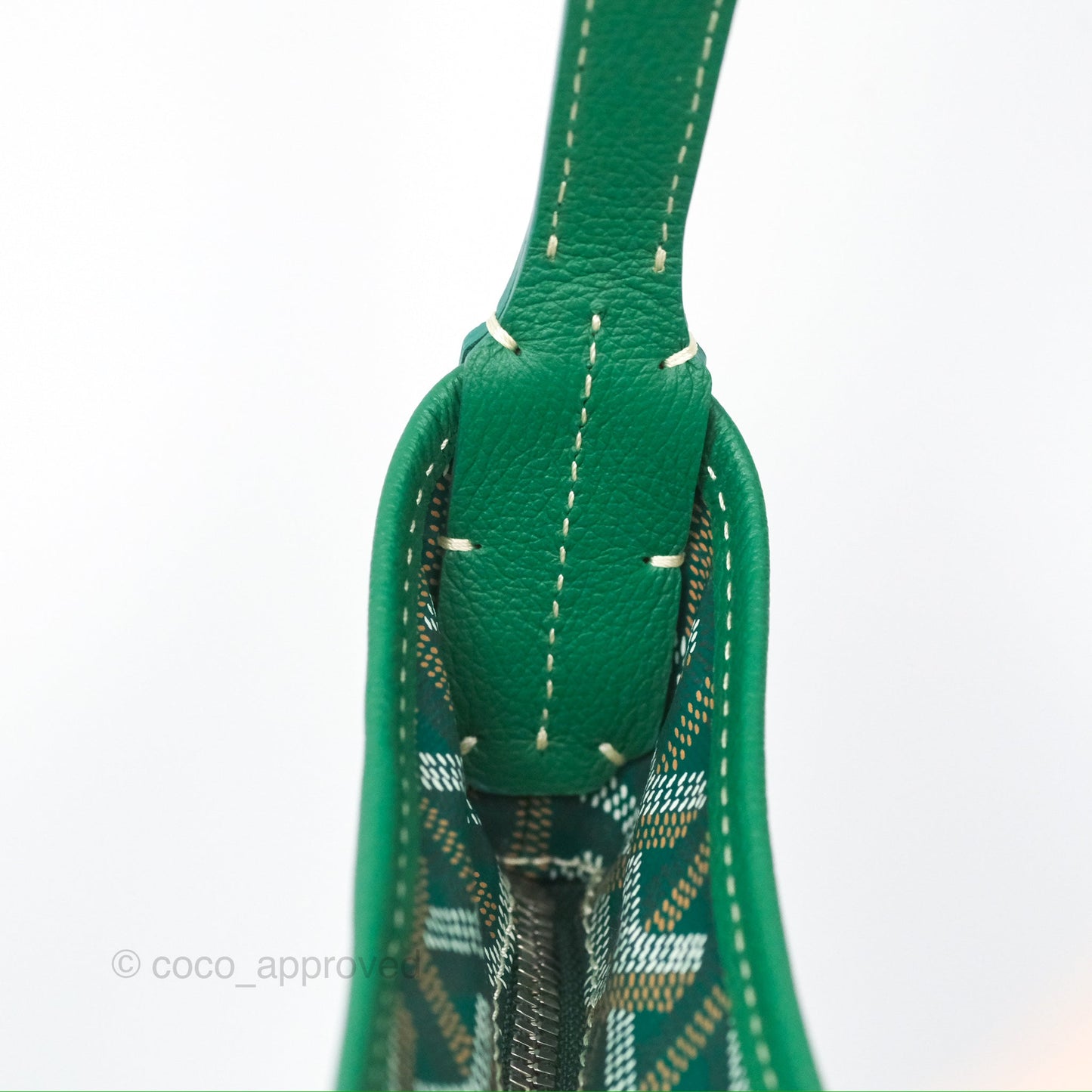 Goyard Bohème Hobo Bag Green Goyardine Canvas