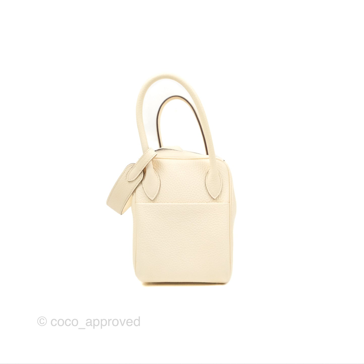 Hermès Lindy 26 Nata Taurillon Clemence Silver Hardware