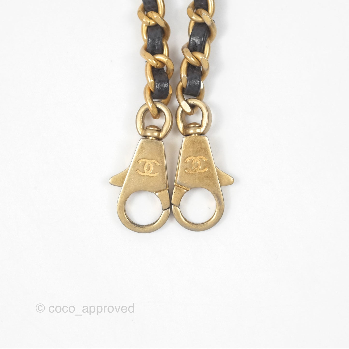 Chanel Small Coco Handle Chevron Dark Grey Caviar Aged Gold Hardware
