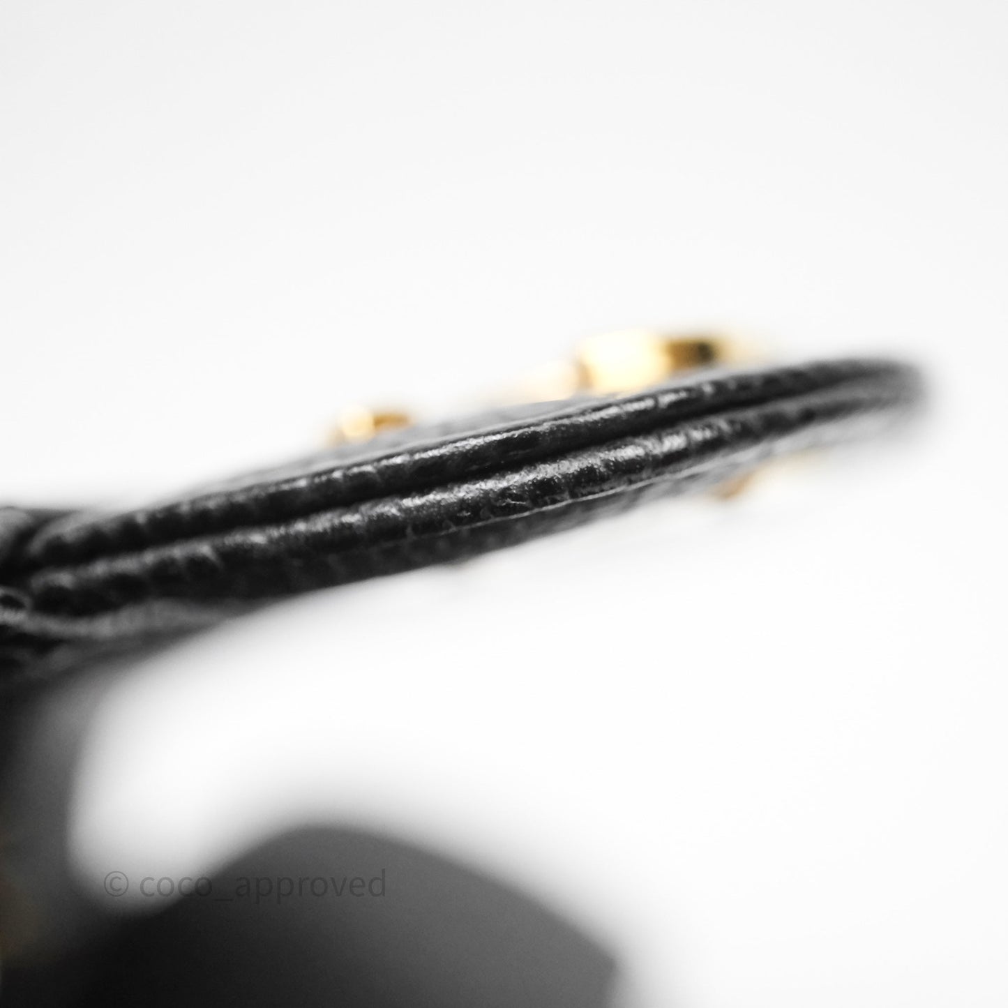 Chanel Classic Medium Flap Quilted Black Caviar Gold Hardware