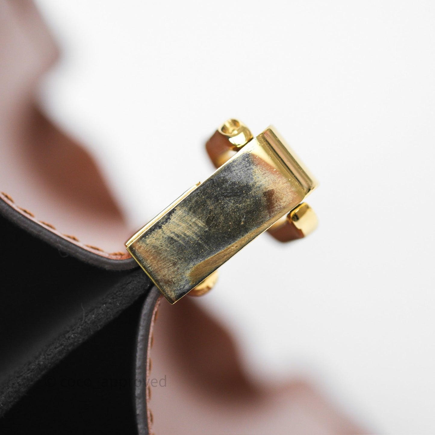 Louis Vuitton Mini Dauphine Monogram Tan Calfskin