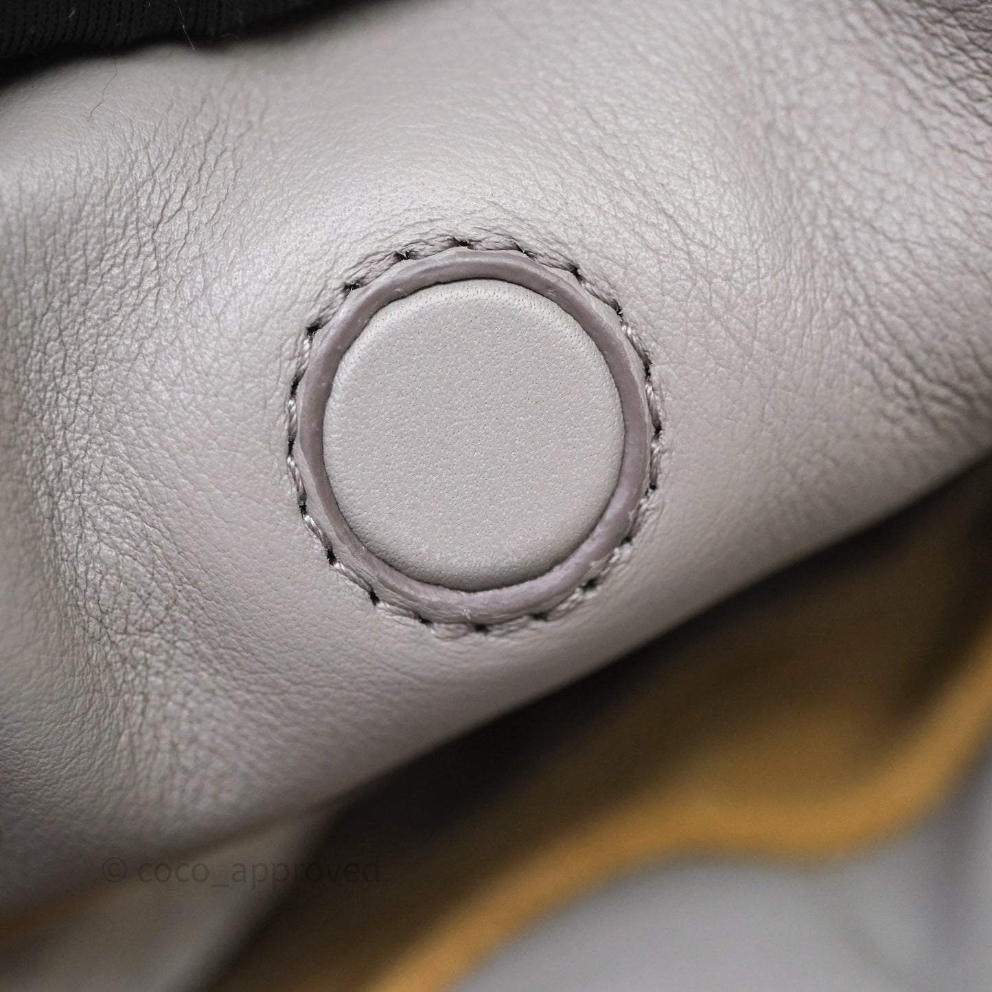 Loewe Mini Flamenco Clutch Nappa Calfskin Grey
