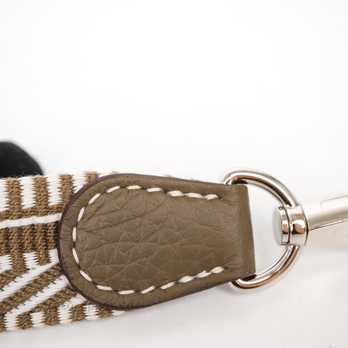 Hermès Mini Evelyne 16 Etoupe 18 Clemence Palladium Hardware