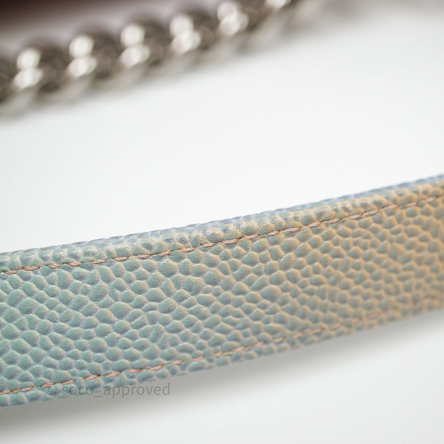 Chanel Medium Boy Quilted Rainbow Caviar Silver Hardware