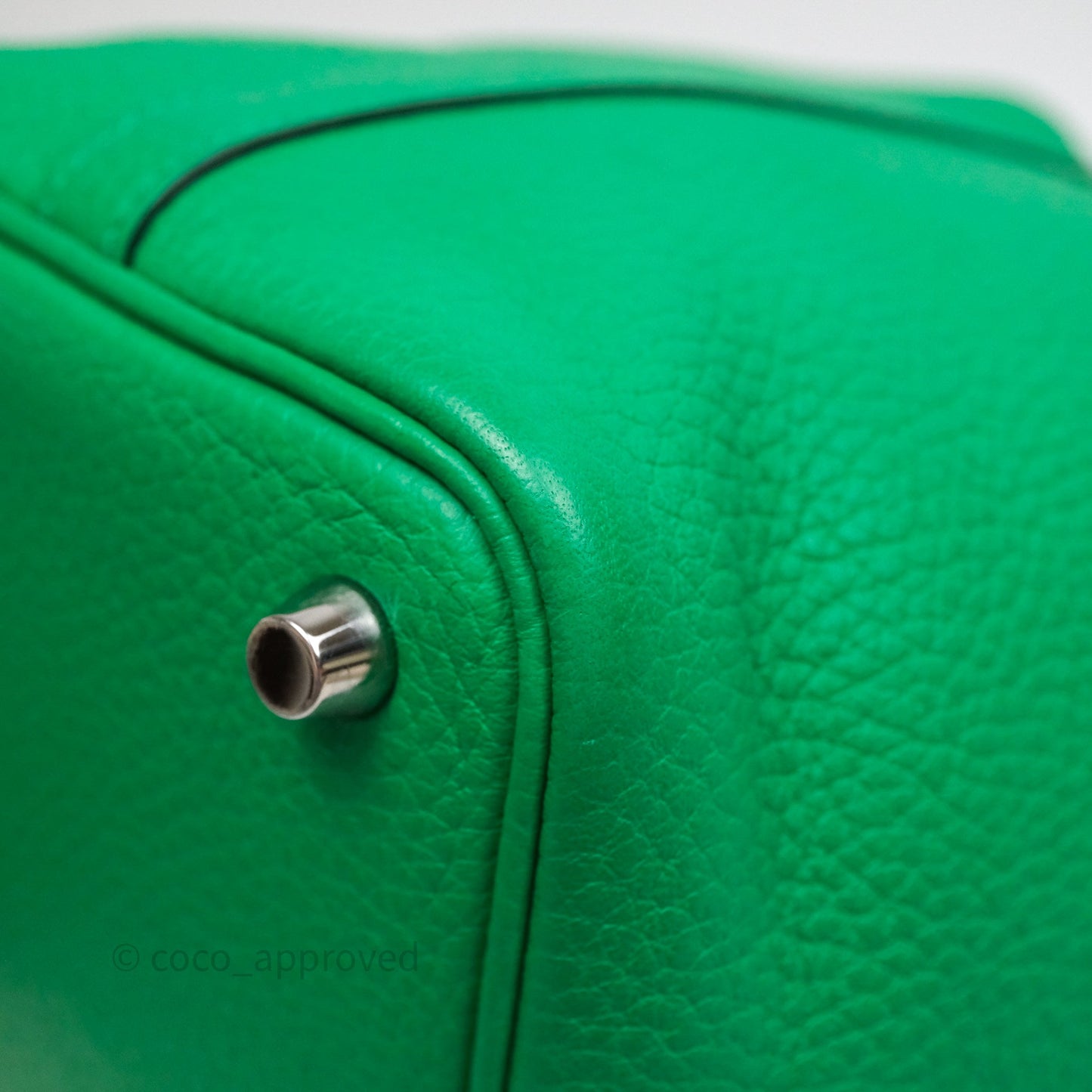 Hermès Picotin 18 Vert Jade 16 Clemence Palladium Hardware
