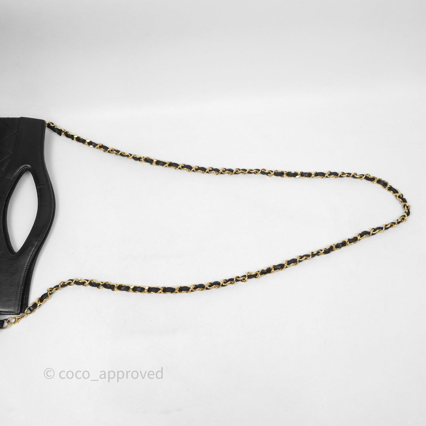 Chanel Vintage 31 Small Bag Black Lambskin 24K Gold Hardware