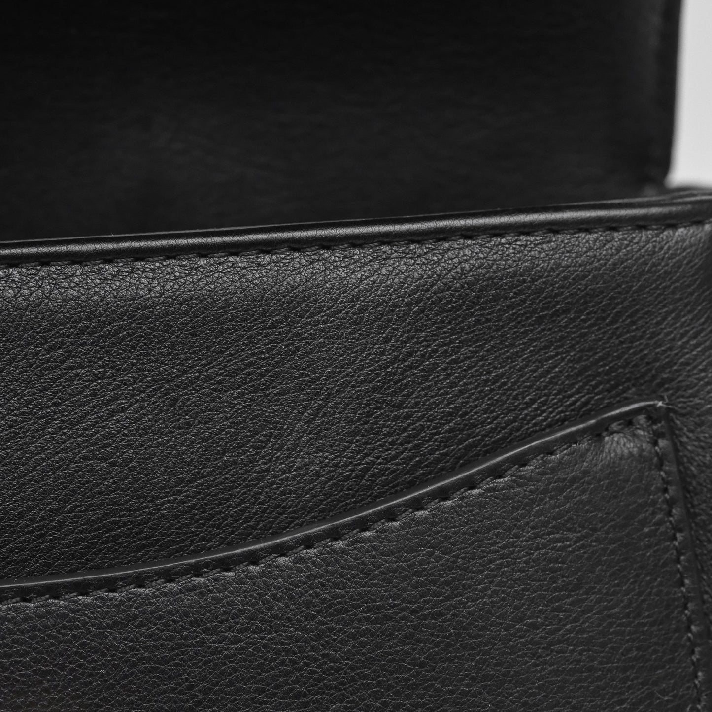 Chanel Small Precious Union Flap Black Calfskin Gold & Silver Hardware