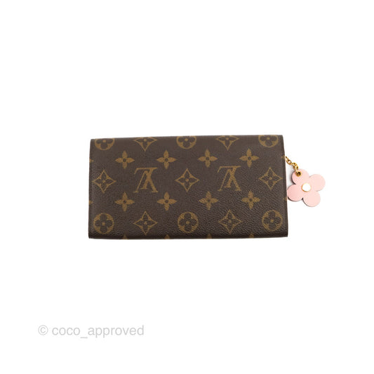 Louis Vuitton Monogram Bloom Flower Emilie Wallet