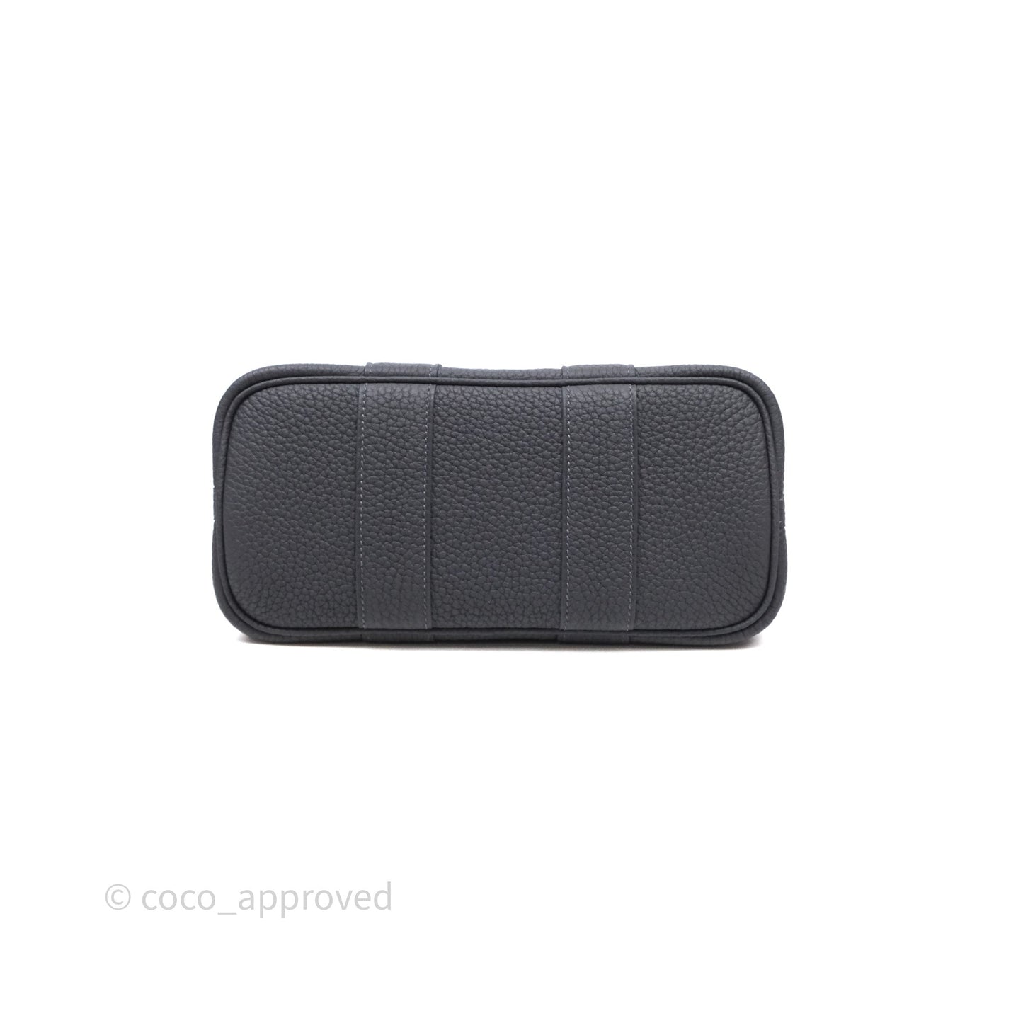 Hermes Mini Garden Party Bleu Glacier/ Ardoise Palladium Hardware