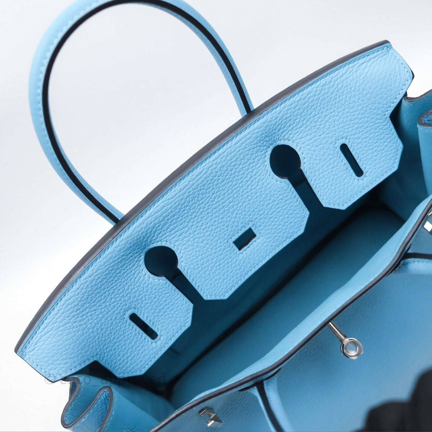 Hermès Birkin 30 Bleu De Nord Togo Palladium Hardware