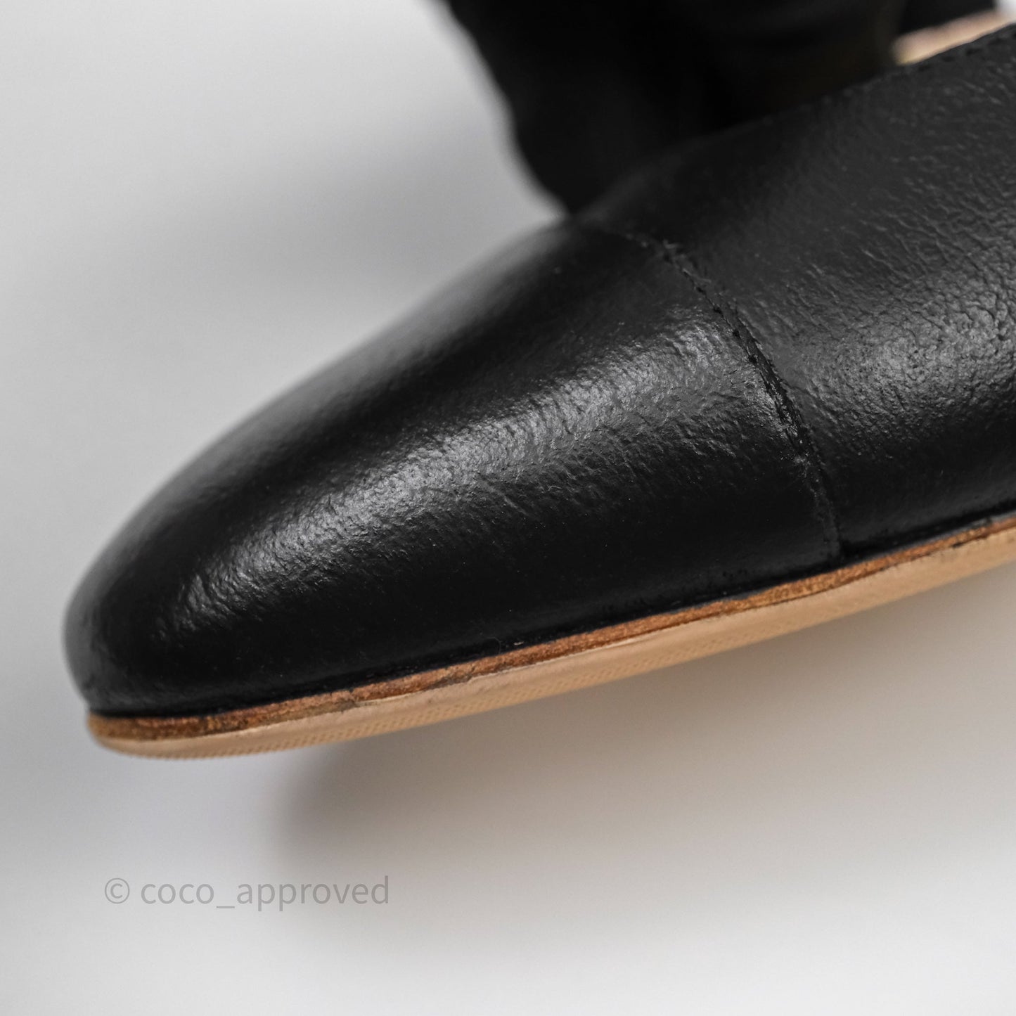 Chanel Classic Slingback Black Size 38