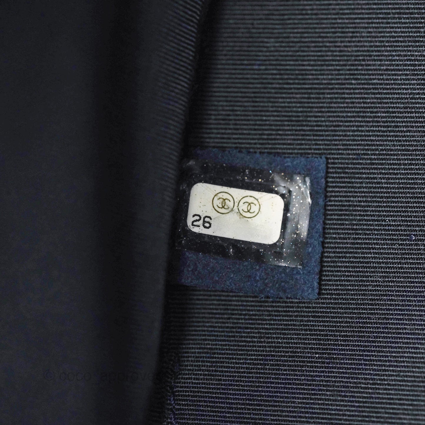 Chanel Small Gabrielle Backpack Navy Aged Calfskin