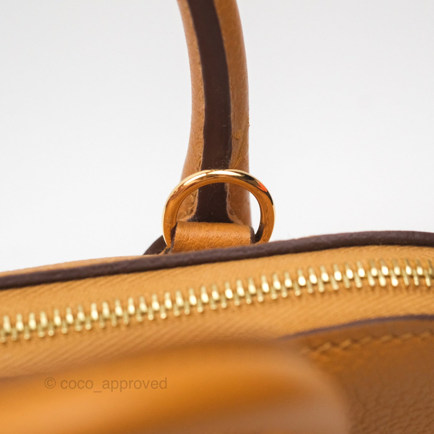 Hermès Bolide Mini 1923 Evercolor Caramel 28/ Mauve Pale 09 Gold Hardware