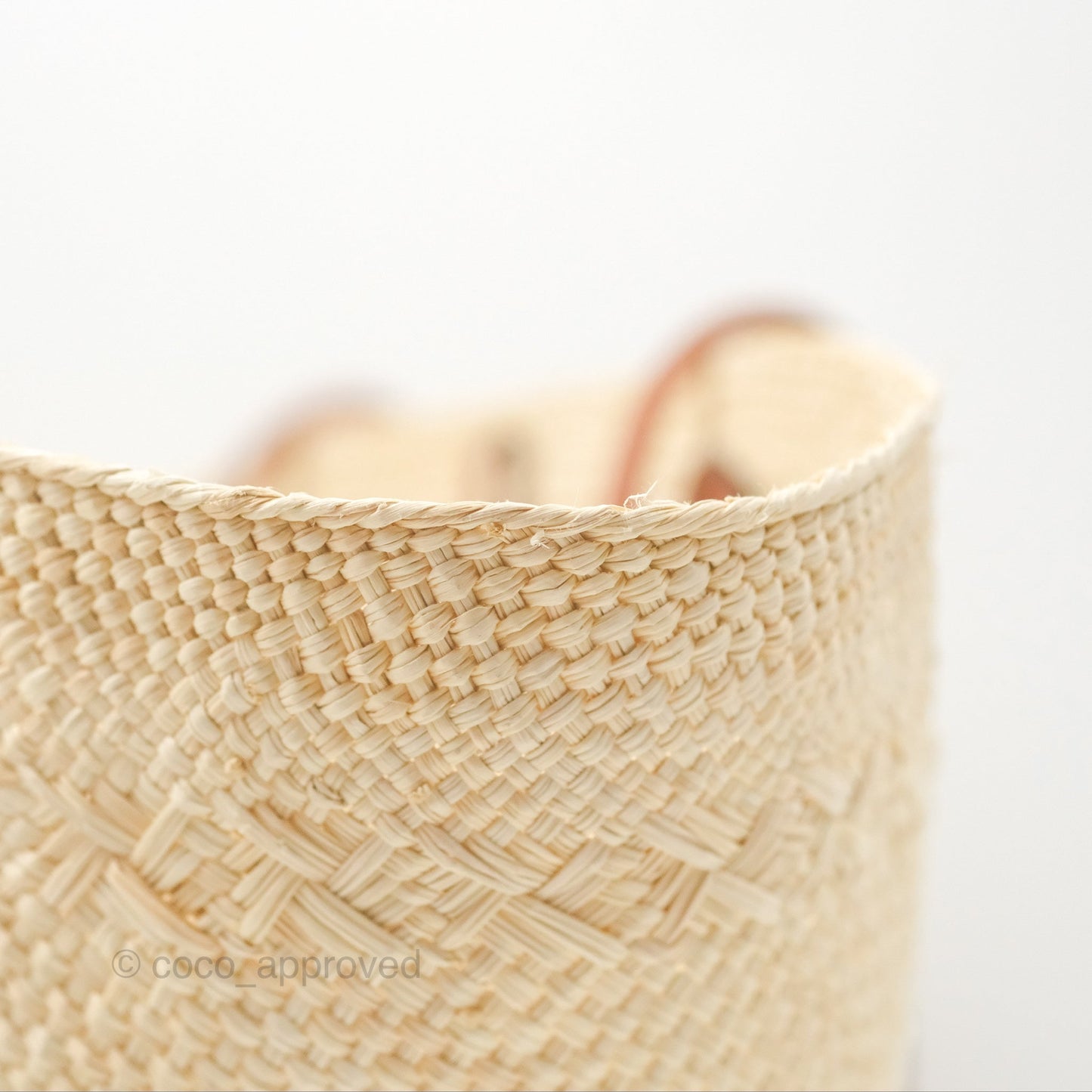 Loewe x Paula’s Ibiza Woven Anagram Basket Bag Natural/Tan