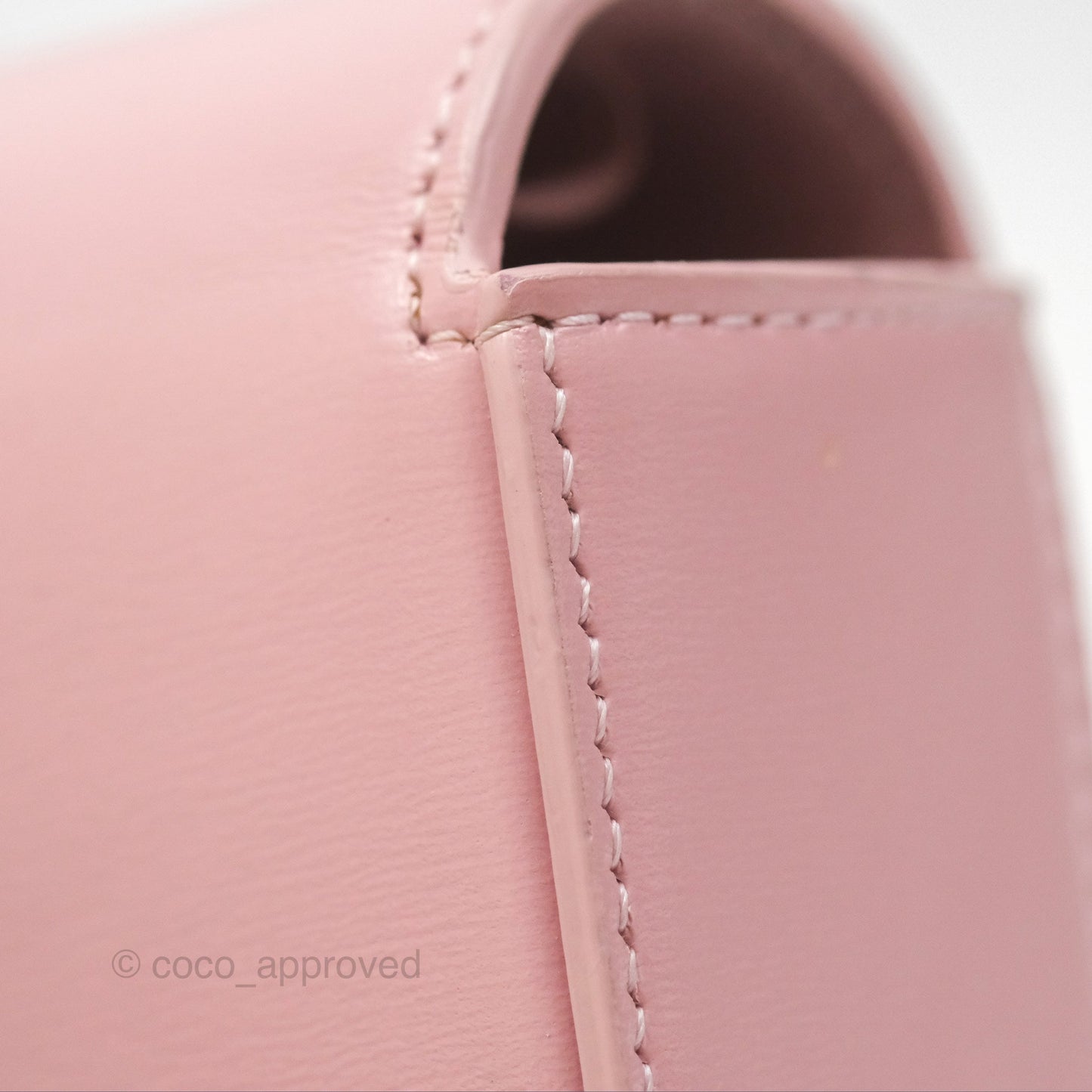 Celine Mini Triomphe Shiny Calfskin Pink