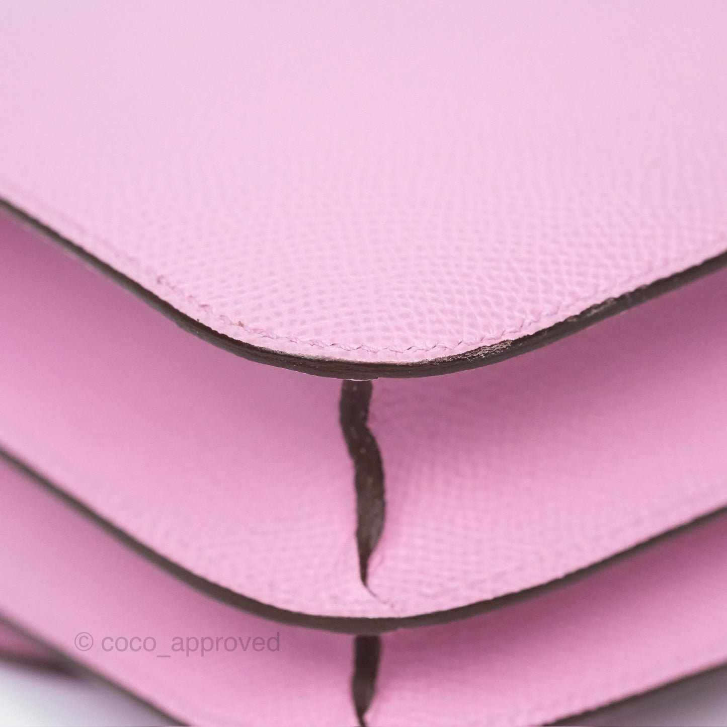 Hermès Constance Mini 18cm Mauve Sylvestre X9 Epsom Palladium Hardware