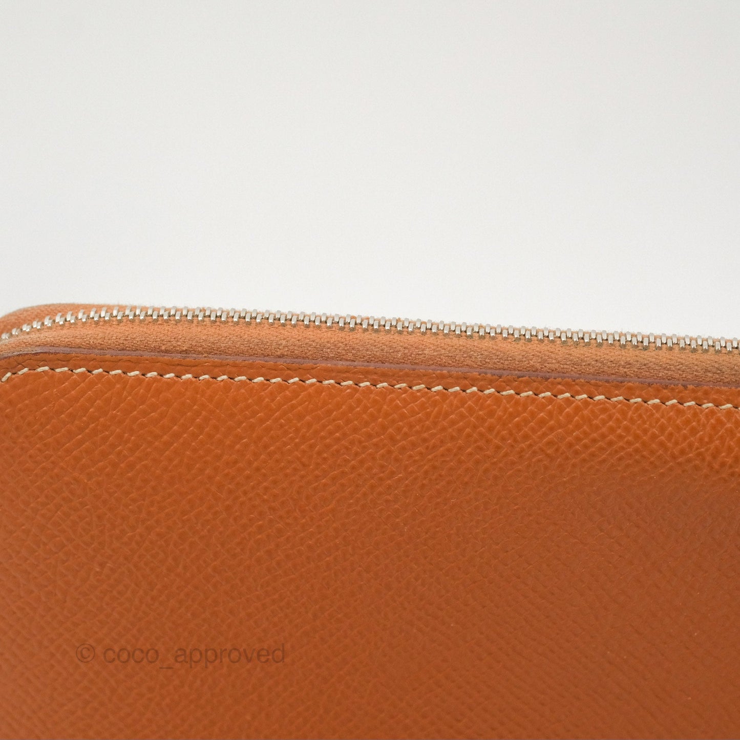 Hermès Silk In Classique Long Wallet Gold Epsom