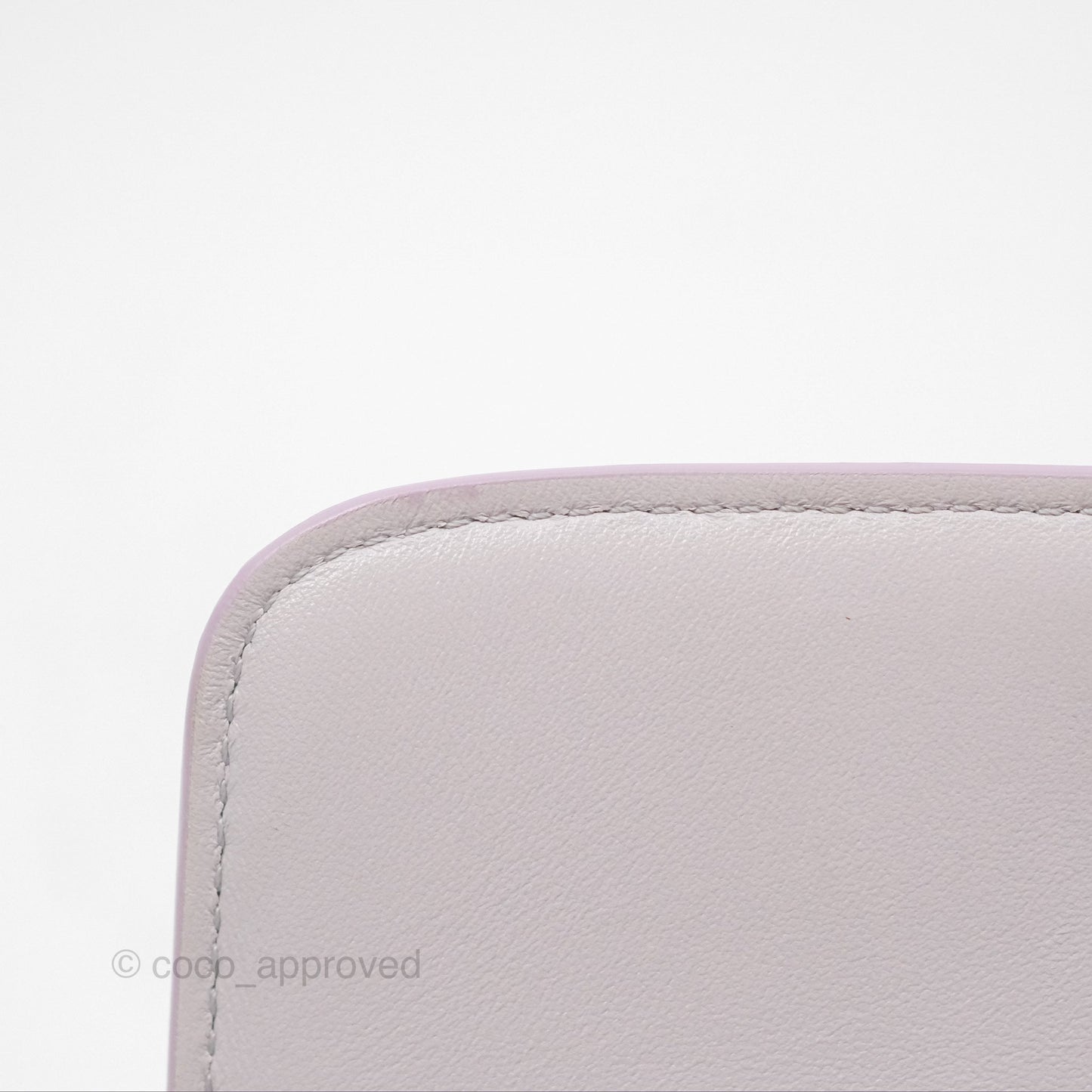 Celine Teen Classic Box Flap Lavender Grey Liege Calfskin