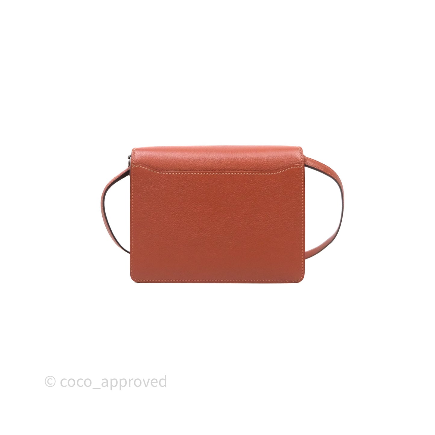 Hermès Roulis Mini 18 Evercolor AH Brush/ Rose Jaipur T5 Palladium Hardware