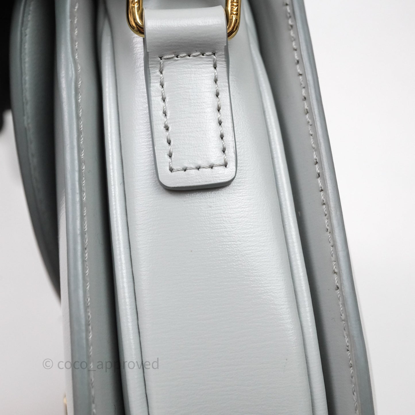 Celine Teen Besace Light Blue Shiny Calfskin
