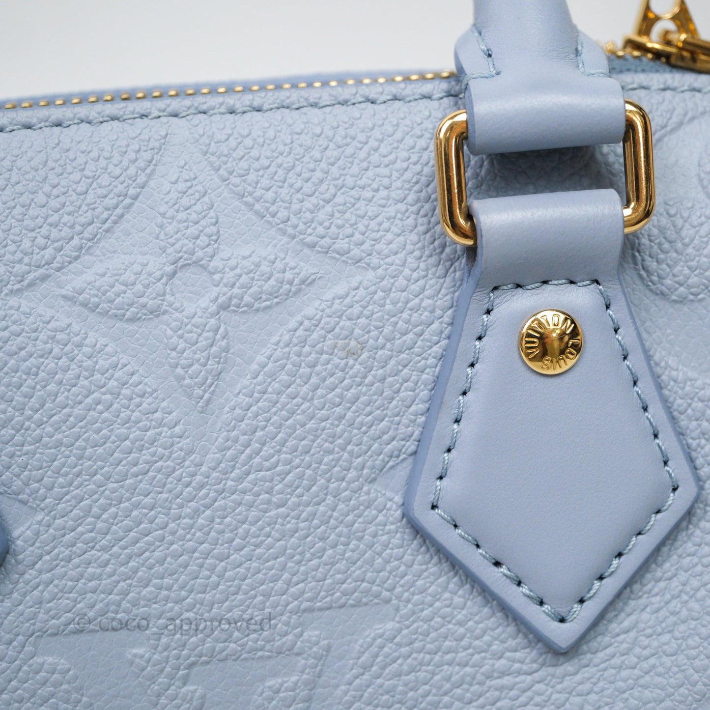 Louis Vuitton Speedy Bandoulière 20 Monogram Empreinte Lilac